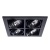 Встраиваемый светильник Arte Lamp Cardani A5930PL-4BK Встраиваемый светильник Arte Lamp Cardani A5930PL-4BK