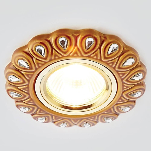 Встраиваемый светильник Ambrella light Desing D5540 SB/CL