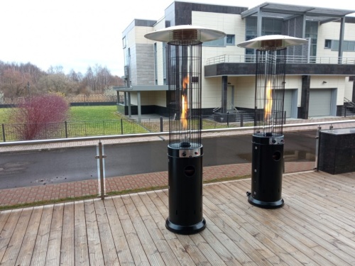 Уличный газовый обогреватель WWT 13D pro Black