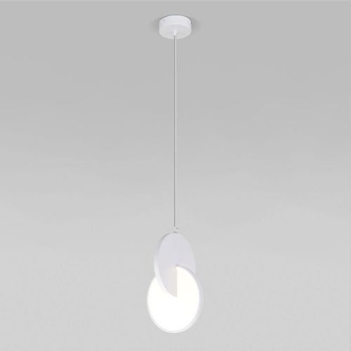 Подвесной светодиодный светильник Eurosvet Lang 50225/1 Led белый