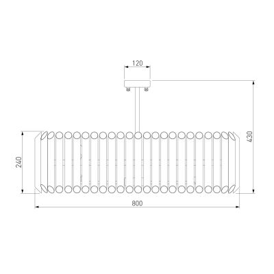 Потолочная люстра Bogates Castellie 362/8