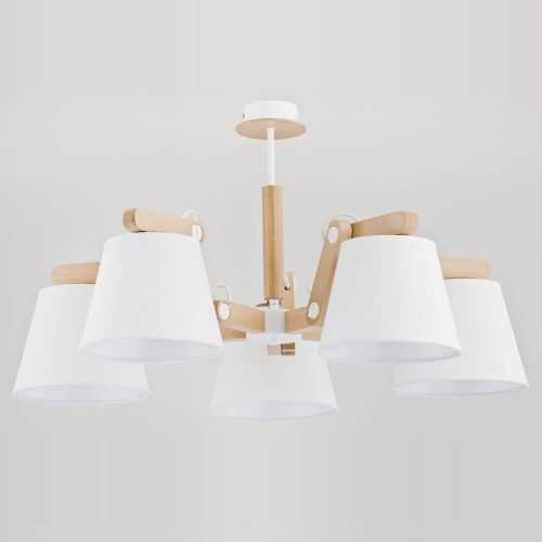 Потолочная люстра Adilux Joga White R 23975 Потолочная люстра Adilux Joga White R 23975