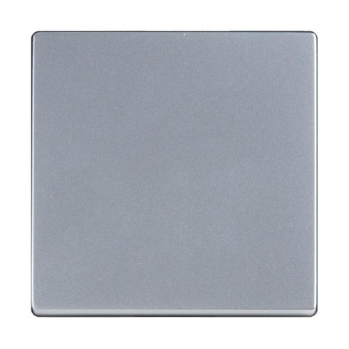 Перекрестный переключатель одноклавишный серебряный WL06-SW-1G-C 4690389073595