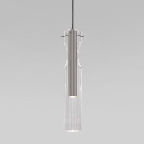 Подвесной светодиодный светильник Eurosvet Swan 50253/1 Led графит