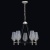 Подвесная люстра MW-Light Альгеро 285011305