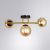 Потолочная люстра Arte Lamp Gemini A2243PL-3PB Потолочная люстра Arte Lamp Gemini A2243PL-3PB