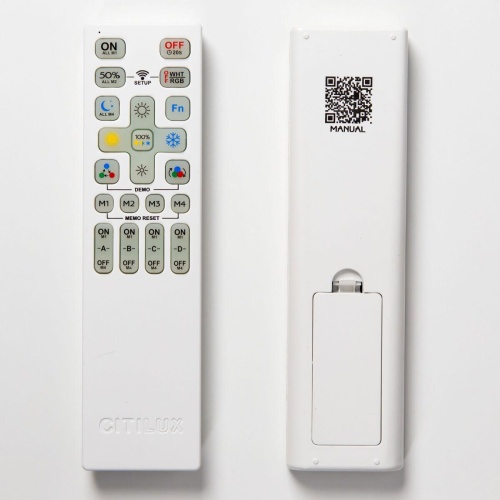 Потолочная светодиодная люстра Citilux Сезар Смарт CL233A155E