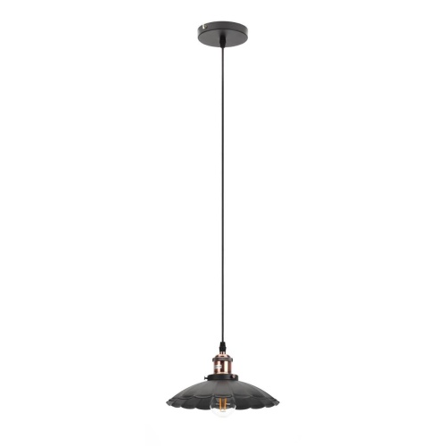 Подвесной светильник ЭРА Loft PL3 BK/RC Б0037435