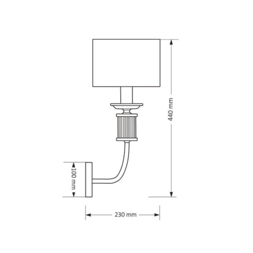 Бра Kutek Mood Cero CER-K-1 (N)