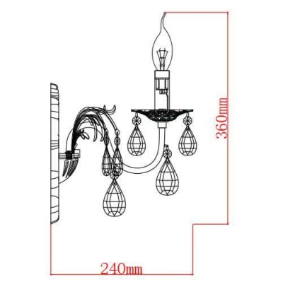 Бра Rivoli Margareta 1022-401 Б0047912