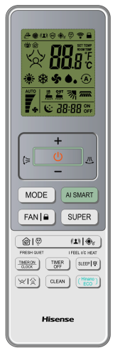 Hisense VISION PRO SUPERIOR DC Inverter AS-10UW4RXVQH00A
