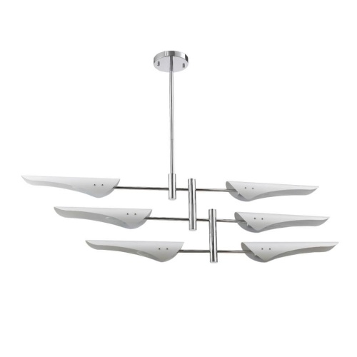 Подвесная люстра Crystal Lux Rafael SP6 Chrome