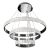 Подвесной светодиодный светильник iLedex Crystal ice MD7212-90A CR Подвесной светодиодный светильник iLedex Crystal ice MD7212-90A CR