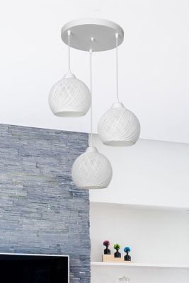 Подвесная люстра Toplight Lizbeth TL1612R-03WH