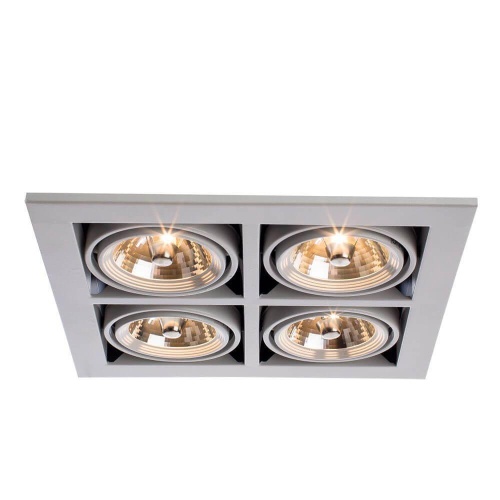 Встраиваемый светильник Arte Lamp Cardani A5930PL-4WH Встраиваемый светильник Arte Lamp Cardani A5930PL-4WH