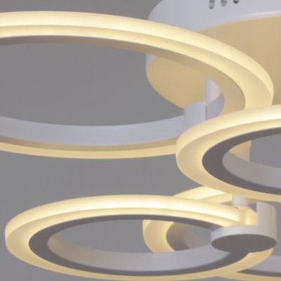 Потолочная светодиодная люстра Reluce 09502-0.3-3+3 WH