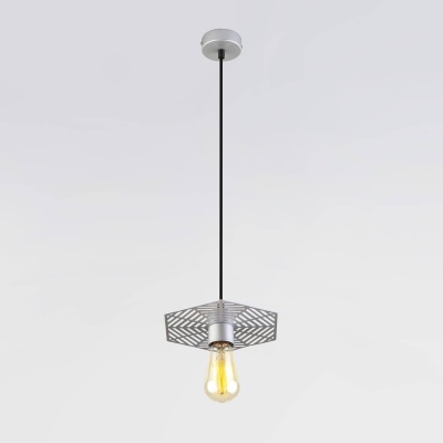 Подвесной светильник Eurosvet 50167/1 серебряный