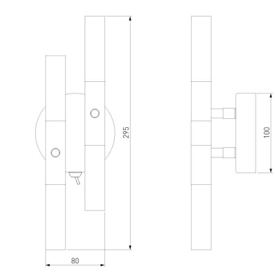 Бра Bogates Bastone 347/4