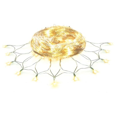 Светодиодная гирлянда Vegas Сеть 220V теплый белый 8 режимов 55074