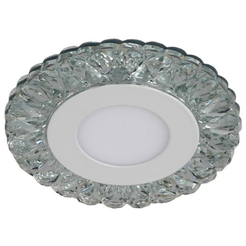 Встраиваемый светильник ЭРА с подсветкой DK LED 16 SL/WH Б0036497 Встраиваемый светильник ЭРА с подсветкой DK LED 16 SL/WH Б0036497