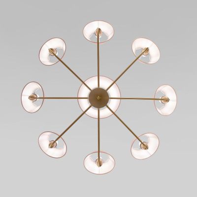 Подвесная люстра Eurosvet Milos 60154 латунь