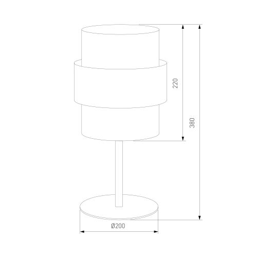 Настольный светильник TK Lighting 5404 Calisto