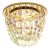 Встраиваемый светильник Ambrella light Crystal K2075 G/PR Встраиваемый светильник Ambrella light Crystal K2075 G/PR