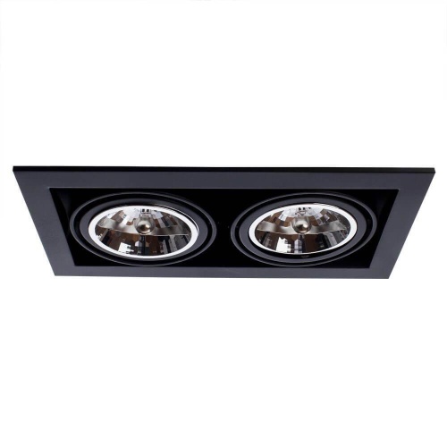 Встраиваемый светильник Arte Lamp Cardani A5935PL-2BK Встраиваемый светильник Arte Lamp Cardani A5935PL-2BK