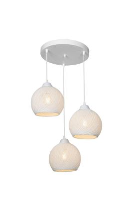 Подвесная люстра Toplight Lizbeth TL1612R-03WH