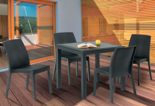 Стол DALLAS квадратный на 4 персоны 80 x 80