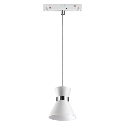 Трековый низковольтный светодиодный светильник Novotech Shino Flum 358407