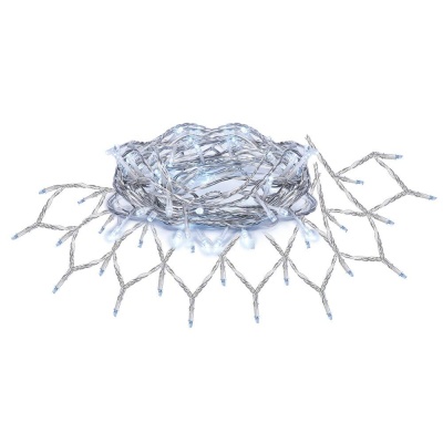 Светодиодная гирлянда Vegas Сеть 220V холодный белый 8 режимов 55075