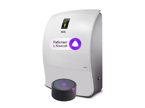 Очиститель воздуха приточный Ballu ONEAIR ASP-200P с Яндекс Станцией