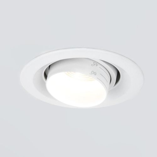 Встраиваемый светодиодный светильник Elektrostandard Zoom 9919 LED 10W 3000K белый a064031 Встраиваемый светодиодный светильник Elektrostandard Zoom 9919 LED 10W 3000K белый a064031