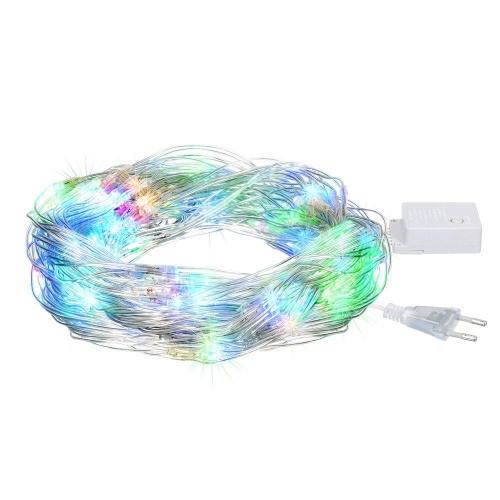 Светодиодная гирлянда Vegas Сеть 220V разноцветная 8 режимов 55073