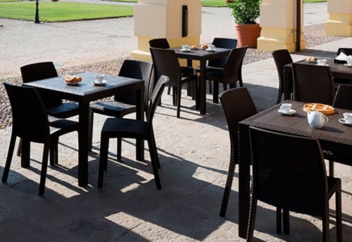 Стол DALLAS квадратный на 4 персоны 80 x 80