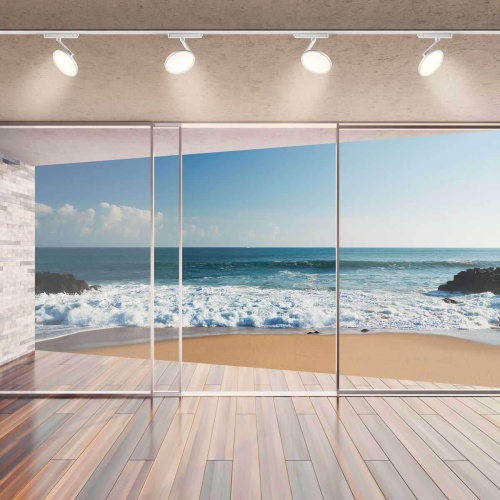 Трековый светодиодный светильник Novotech Port Hat 358349