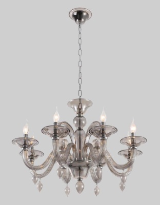 Подвесная люстра Crystal Lux Caetano SP-PL8 Smoke
