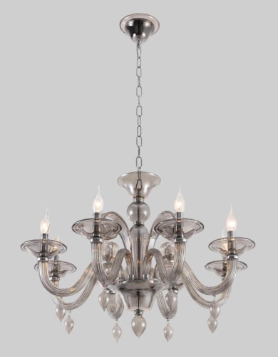 Подвесная люстра Crystal Lux Caetano SP-PL8 Smoke