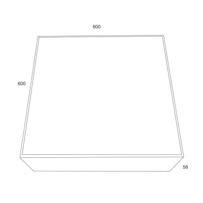Потолочный светодиодный светильник Maytoni Technical Zon C067CL-L96B3K