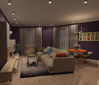 Потолочный светодиодный светильник Denkirs DK4010-WH