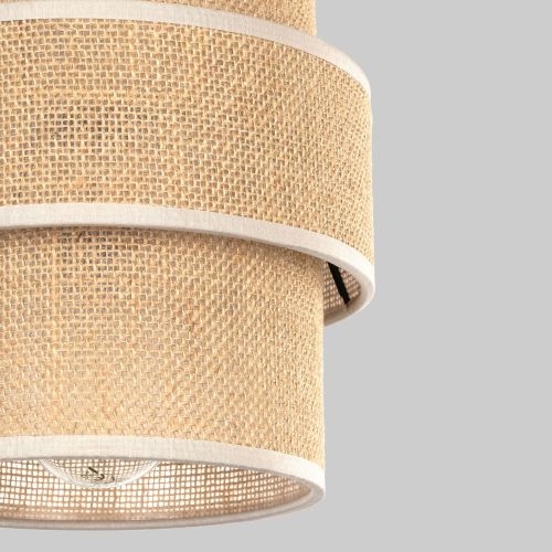 Подвесной светильник с тканевым рассеивателем TK Lighting 5401 Calisto