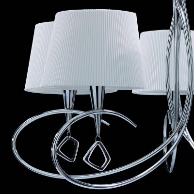 Подвесная люстра Mantra Mara Chrome - White 1641