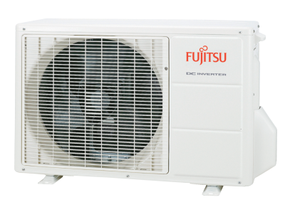 Инверторный кондиционер серебристого цвета Fujitsu ASYG12LTCA/AOYG12LTC