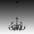 Подвесная люстра Lightstar Cigno Collo Bk 751127 Подвесная люстра Lightstar Cigno Collo Bk 751127
