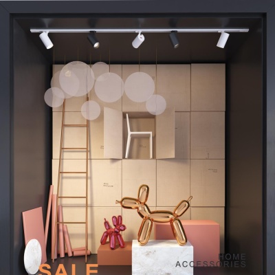 Трековый однофазный светодиодный светильник Novotech Nail Port 358356